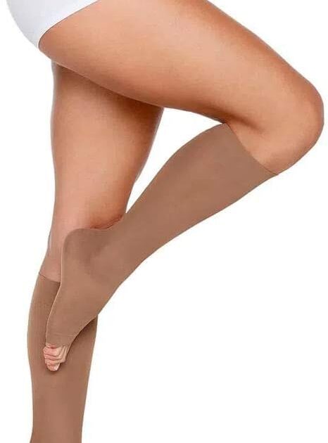 Meias de Alta Compressão 3/4 Kendall 20-30mmhg M ao GG - Loja