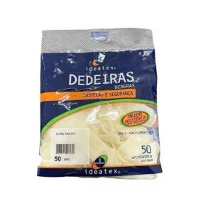 Dedeira de Látex Pacote com 50 Unidades – Ideatex