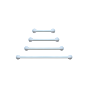 Barras de Apoio Branco 30Cm 40Cm 50Cm 80Cm