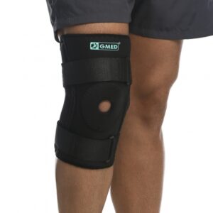 Joelheira Articulada com Hastes Laterais P ao GG Unissex Gmed