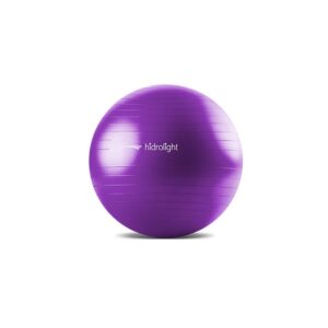 Bola para Exercício Físico Pilates e Fisioterapia de 65cm Roxa Hidrolight