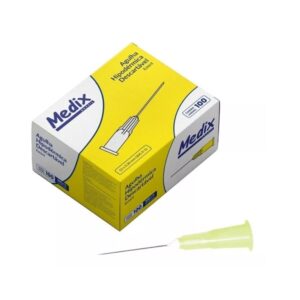 Agulha Hipodérmica de Uso Único 13 x 0,30mm com 100 un – Medix