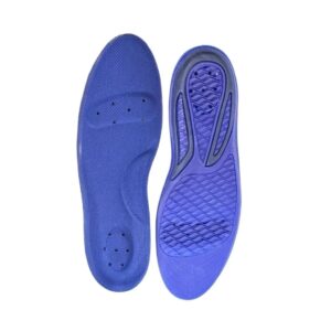 Palmilha Antiimpacto com Memory Foam e Gel para Esporão e Fascite Plantar – Chantal