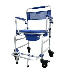 Cadeira de Banho D55 Ultraleve 4 em 1 até 135kg Dellamed