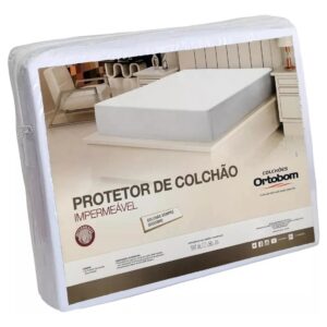 Lençol Plástico Impermeável com Elástico De Casal King Ortobom