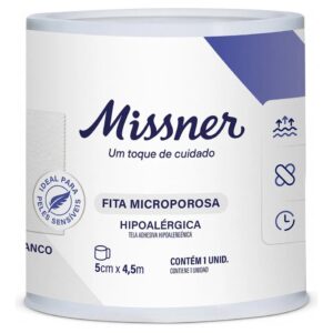 Fita Microporosa 5 cm x 4,5 m Missner