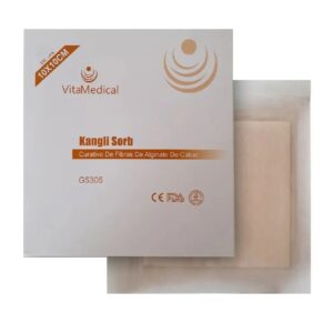 Curativo de Fibras de Alginato de Cálcio 10x10 cm Vita Medical