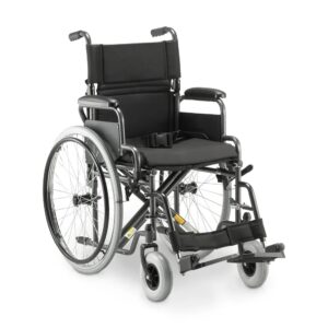 Cadeira de Rodas Dobrável em Aço até 120 Kg D400 Dellamed