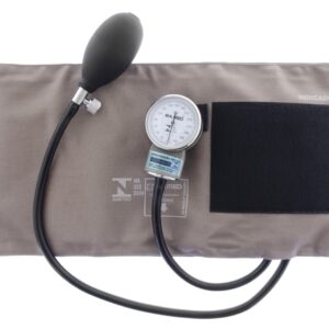 Esfigmomanômetro Adulto Cinza Fecho de Contato Bic