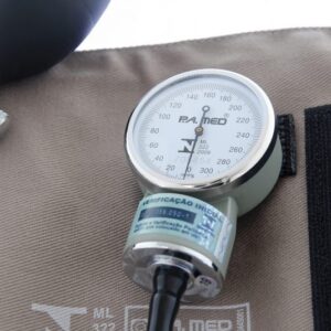 Esfigmomanômetro Adulto Cinza Fecho de Contato Bic2