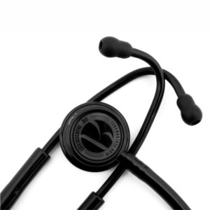 Estetoscópio Adulto Pediátrico Duplo Inox All Black Bic
