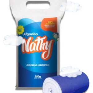 Algodão Hidrofilo Rolo 250g Nathy