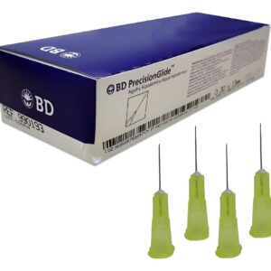 Agulha Hipodérmica de Uso Único 03x13mm Estéril Descartável 100 un Bd