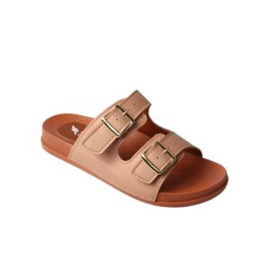 Papete 2 Fivelas Ortopédica Nude Doctor Comfort