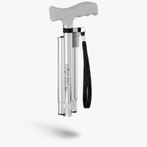 Bengala em Alumínio Dobrável com Regulagem de Altura Hidrolight